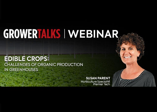 webinar edible crops challenges of organic production in greenhouses