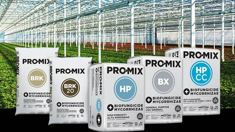 PRO-MIX Products with Mycorrhizae and Biofungicide
