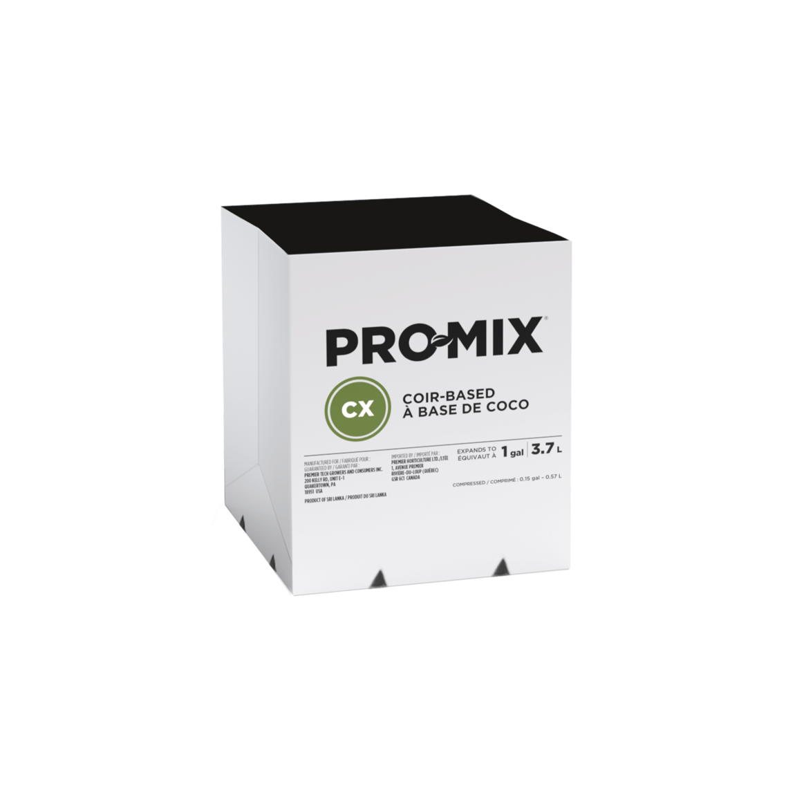 PRO-MIX CX 1 gal Biodegradable Eco One Packaging