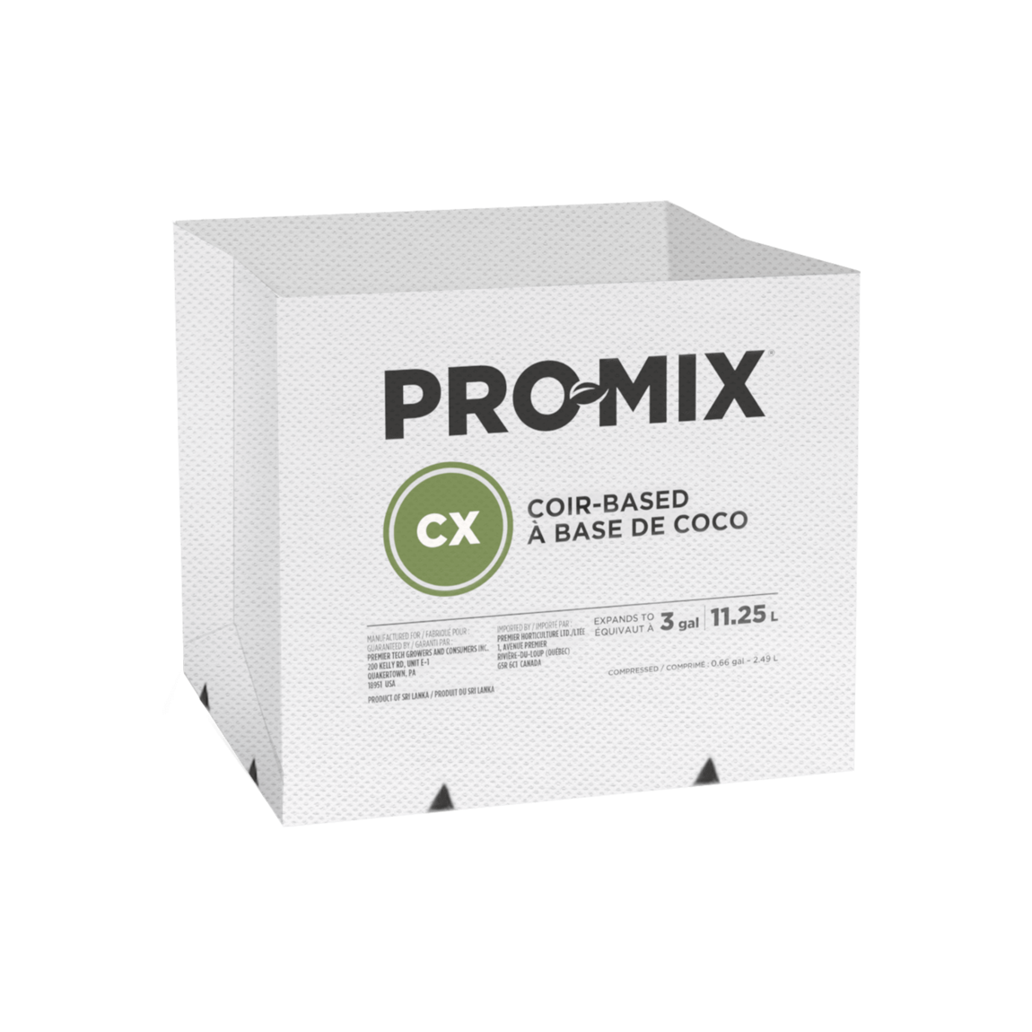 PRO-MIX CX 3 gal Non-Woven Bag