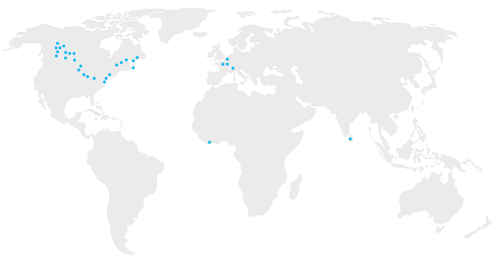 PT Growers and Consummers locations map